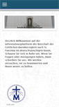 Mobile Screenshot of goettliche-barmherzigkeit.com